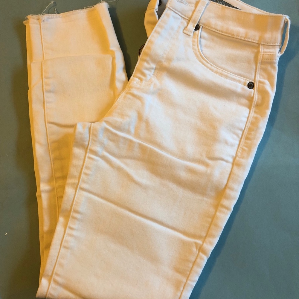 White jeans